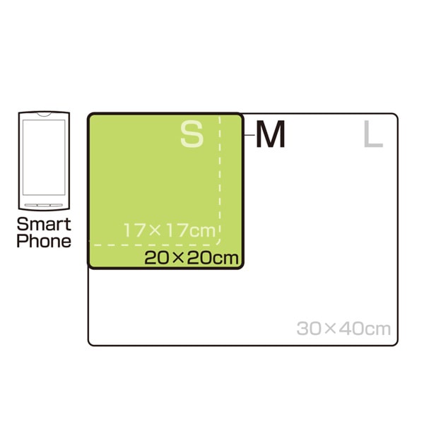 サンワサプライ マイクロファイバークリーニングクロス 200×200mm ブルー CD-CC12BL 1個(ご注文単位1個)【直送品】