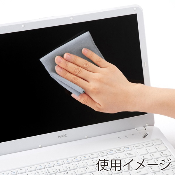 サンワサプライ 銀イオン クリーニングクロス 抗菌・消臭 CD-CC14SV 1個（ご注文単位1個）【直送品】