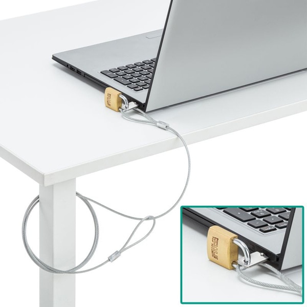 サンワサプライ ノートパソコン セキュリティキット SL-066K 1個（ご注文単位1個）【直送品】