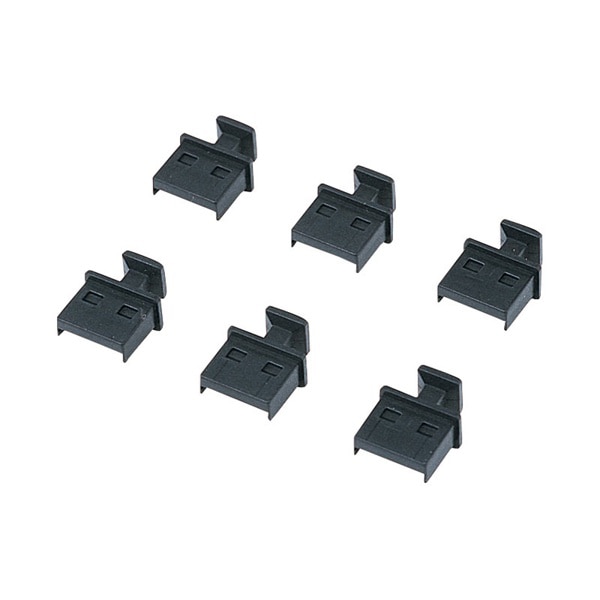 サンワサプライ USBコネクタキャップ Aコネクタ用 6個入 TK-UCAP 1個（ご注文単位1個）【直送品】