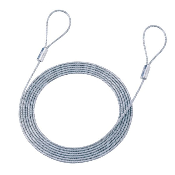 サンワサプライ eセキュリティ ワイヤー 長さ3m 直径3.5mm SLE-1W-3 1個（ご注文単位1個）【直送品】