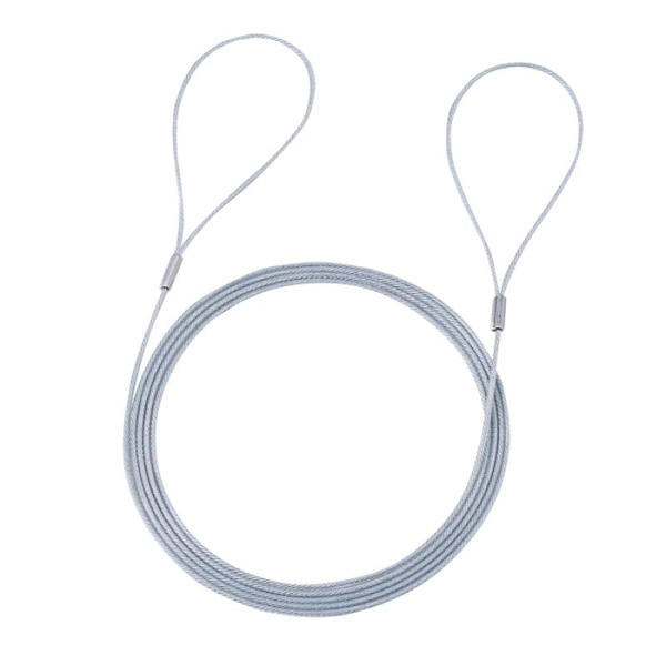 サンワサプライ eセキュリティ ワイヤー 長さ1.5m 直径1.6mm SLE-3W-15 1個（ご注文単位1個）【直送品】