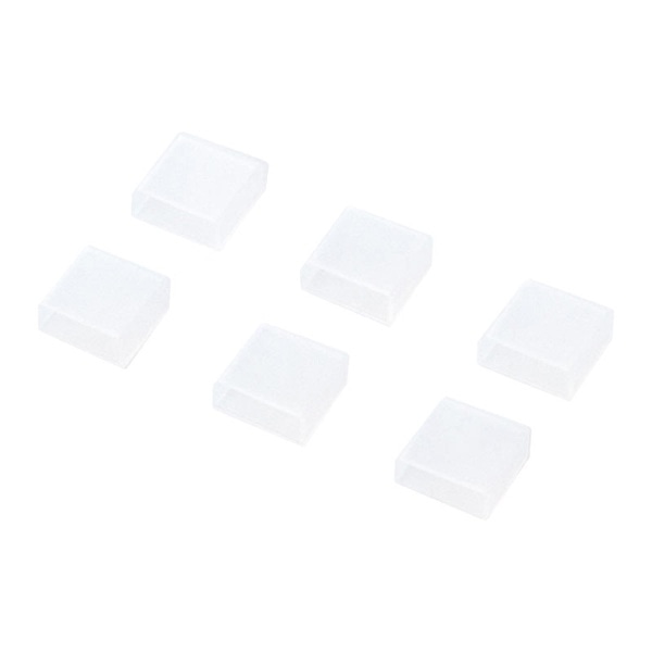 サンワサプライ USBコネクタカバー Aコネクタ用 6個入 TK-UCA4 1個（ご注文単位1個）【直送品】