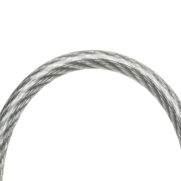 サンワサプライ eセキュリティ ワイヤー 長さ2m 直径3.5mm SLE-1W-2 1個（ご注文単位1個）【直送品】