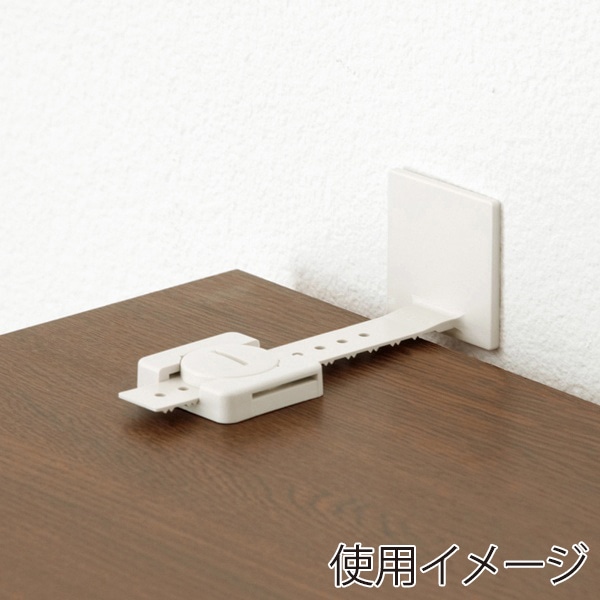 サンワサプライ 耐震ストッパーL型 QL-58 1個（ご注文単位1個）【直送品】