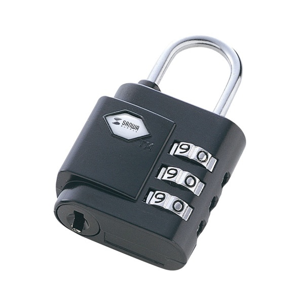 サンワサプライ eセキュリティ ダイヤル錠 SLE-9L 1個（ご注文単位1個）【直送品】