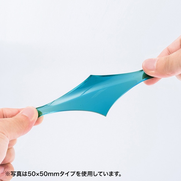 サンワサプライ 耐震接着ゴム エコ 中 4枚入 QL-69 1個（ご注文単位1個）【直送品】