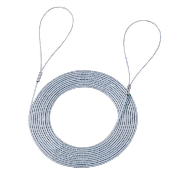 サンワサプライ eセキュリティ ワイヤー 長さ3m 直径2.2mm SLE-11W-3 1個（ご注文単位1個）【直送品】