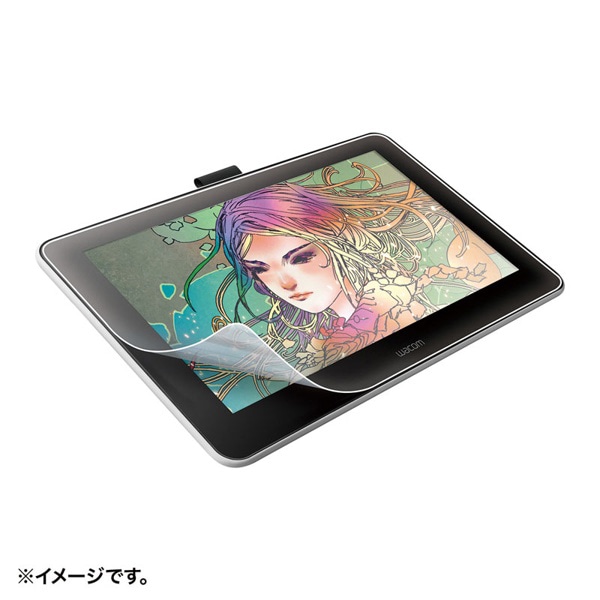 サンワサプライ ペーパーライク反射防止フィルム Wacom One用 LCD-WO13P 1個(ご注文単位1個)【直送品】