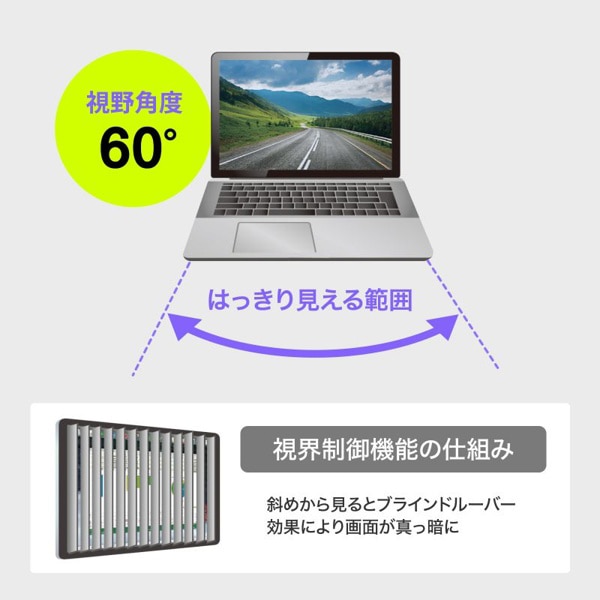 サンワサプライ 16インチワイド対応プライバシーフィルター CRT-PFNG160W 1個（ご注文単位1個）【直送品】