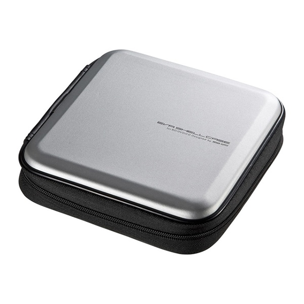 サンワサプライ ブルーレイディスク対応 セミハードケース 24枚収納 シルバー FCD-WLBD24S 1個（ご注文単位1個）【直送品】