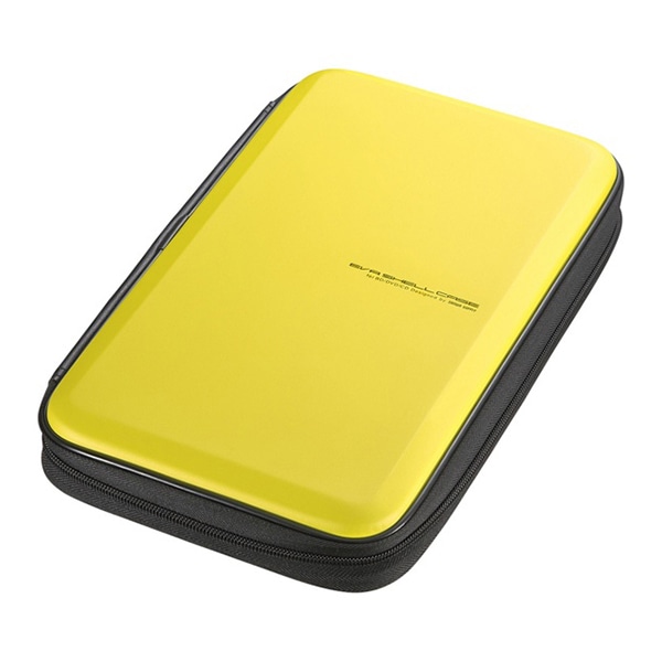 サンワサプライ ブルーレイディスク対応 セミハードケース 56枚収納 イエロー FCD-WLBD56Y 1個（ご注文単位1個）【直送品】