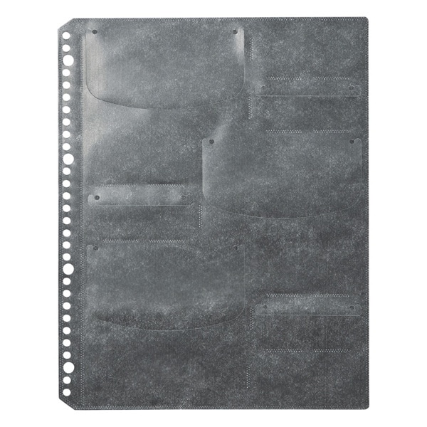 サンワサプライ ブルーレイディスク対応 リフィルシート A4 ブラック FCD-RLBD30BK 1個（ご注文単位1個）【直送品】