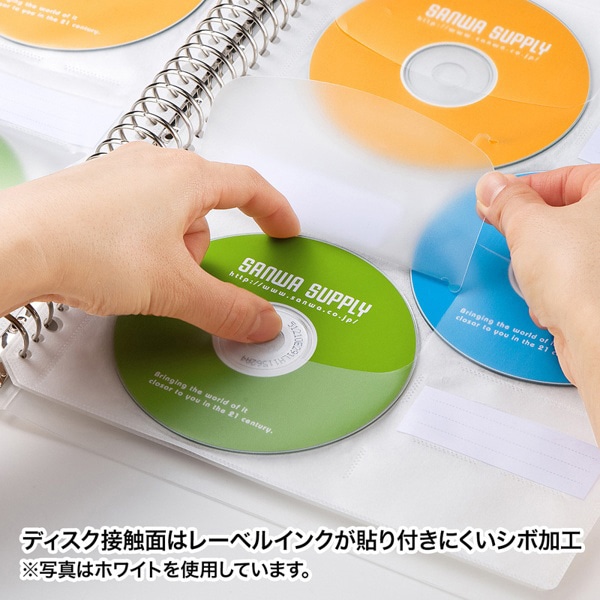 サンワサプライ ブルーレイディスク対応 リフィルシート A4 ブラック FCD-RLBD30BK 1個（ご注文単位1個）【直送品】