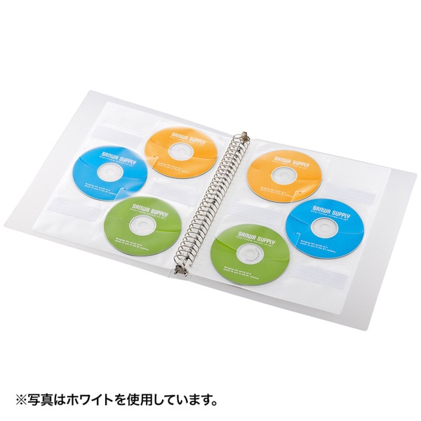 サンワサプライ ブルーレイディスク対応 リフィルシート A4 ブラック FCD-RLBD30BK 1個（ご注文単位1個）【直送品】