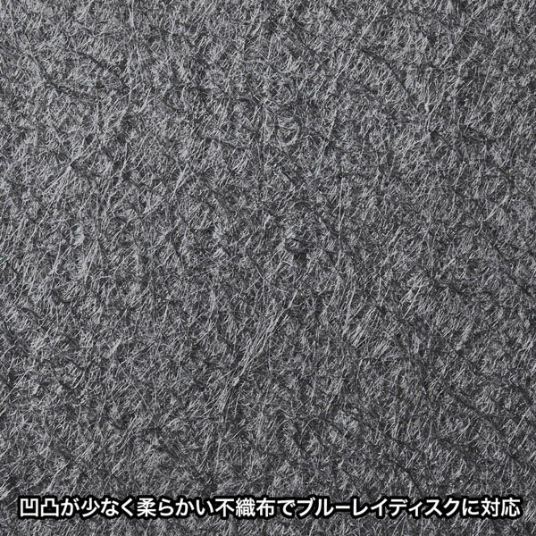 サンワサプライ ブルーレイディスク対応 ポータブルハードケース 8枚収納 ブラック FCD-JKBD8BK 1個（ご注文単位1個）【直送品】