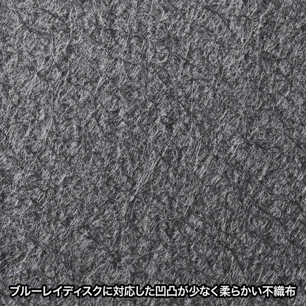 サンワサプライ 不織布ケース ブルーレイディスク対応 25枚入 ブラック FCD-FBDBX25BK 1個（ご注文単位1個）【直送品】