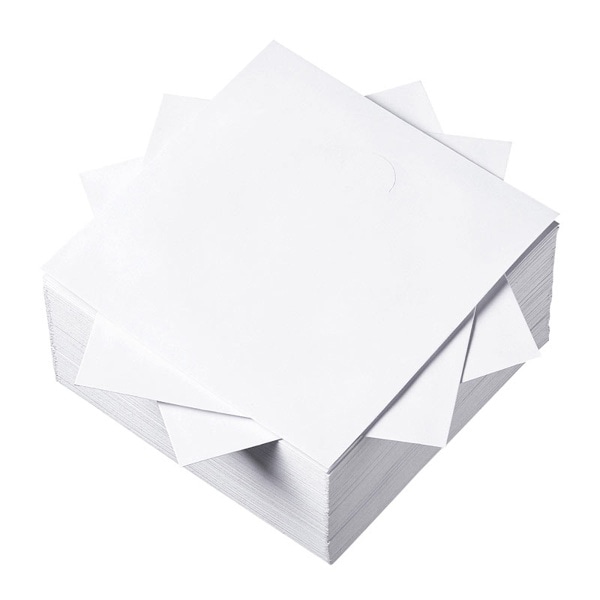 サンワサプライ DVD・CDペーパースリーブケース 窓なしタイプ 100枚入 FCD-PS100NWW 1個（ご注文単位1個）【直送品】