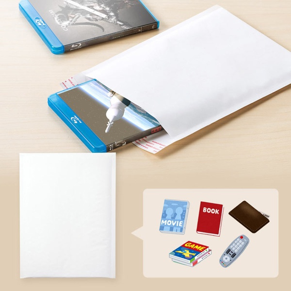 サンワサプライ 郵送用クッション封筒 トールケース対応 10枚セット FCD-DM7 1個（ご注文単位1個）【直送品】