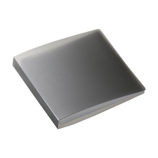 サンワサプライ DVD・CDファイルケース 12枚収納 ブラック FCD-FL12BK 1個（ご注文単位1個）【直送品】