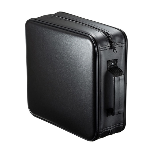 サンワサプライ ブルーレイディスク対応 セミハードケース 320枚収納 ブラック FCD-WLBD320BK 1個（ご注文単位1個）【直送品】