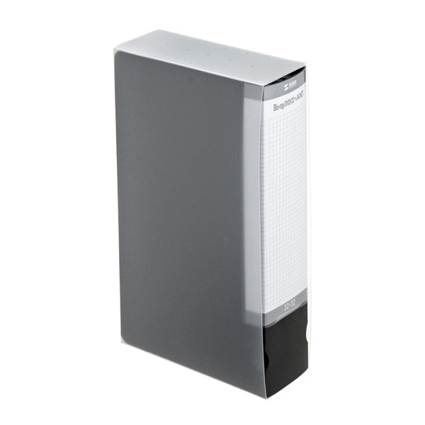 サンワサプライ ディスクファイルケース CDジャケット収納 32枚収納 ブラック FCD-FLBD32BBK 1個（ご注文単位1個）【直送品】