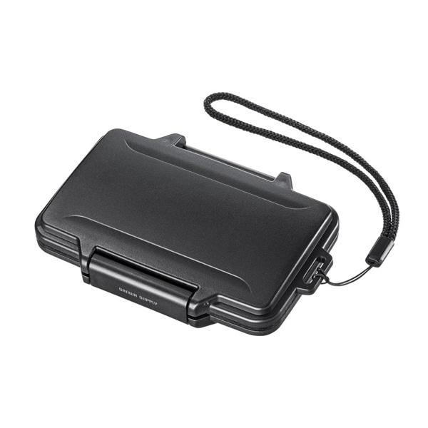 サンワサプライ 防水・防塵メモリーカードケース FC-MMC29BK 1個（ご注文単位1個）【直送品】