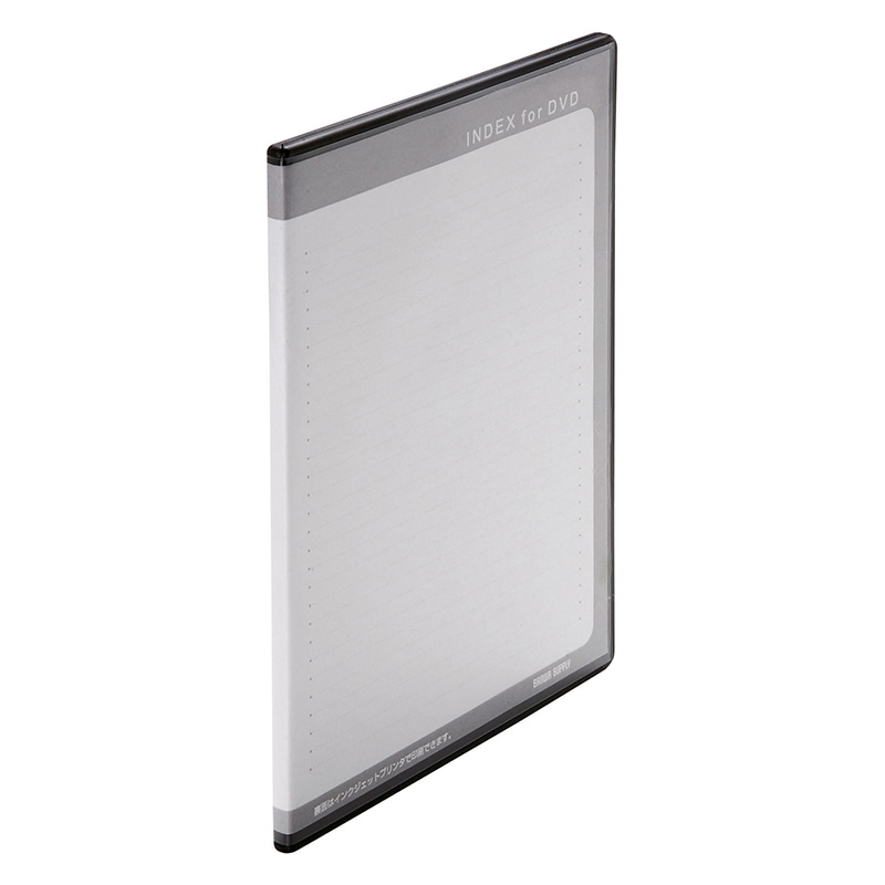 サンワサプライ スリムDVDトールケース 10枚セット DVD-TU1-10BKN ブラック 1個(ご注文単位1個)【直送品】