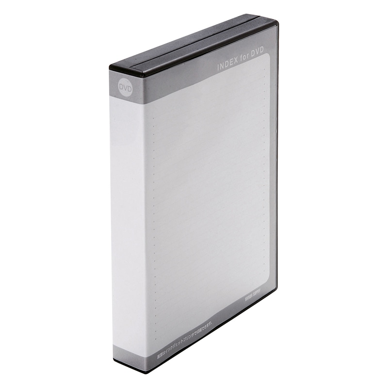 サンワサプライ DVDトールケース 3枚セット DVD-TW12-03BKN ブラック 1個(ご注文単位1個)【直送品】