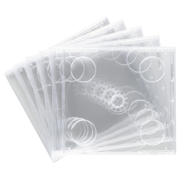 サンワサプライ Blu-ray・DVD・CDケース 2枚収納タイプ FCD-22CLN2 1個（ご注文単位1個）【直送品】