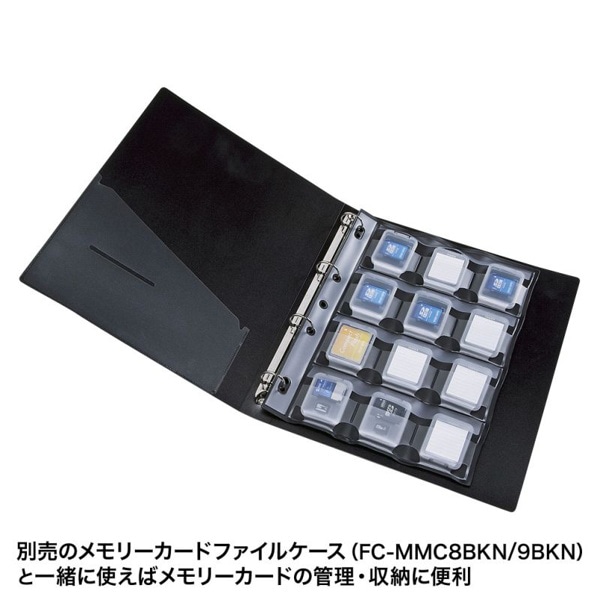 サンワサプライ メモリーカードクリアケース CFカード用 6個入 FC-MMC10CFN 1個(ご注文単位1個)【直送品】