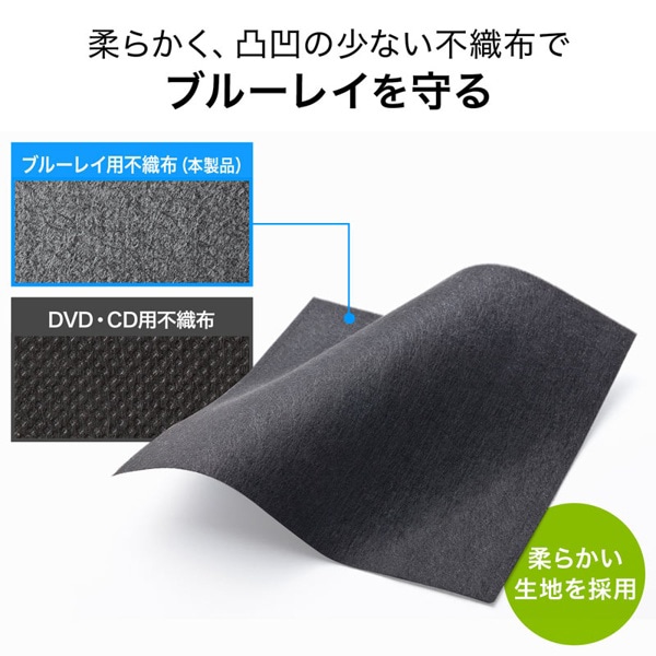 サンワサプライ ブルーレイディスク ファイルケース 32枚収納 ブラック FCD-FLBD32BK 1個（ご注文単位1個）【直送品】
