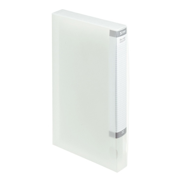 サンワサプライ ブルーレイディスク ファイルケース 32枚収納 クリア FCD-FLBD32C 1個（ご注文単位1個）【直送品】