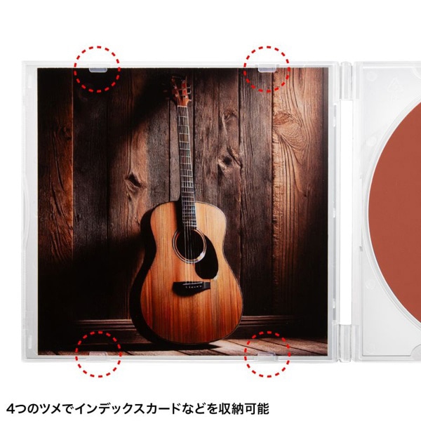 サンワサプライ Blu-ray・DVD・CDケース ソフトタイプ 1枚収納 FCD-PUS10CL 1個（ご注文単位1個）【直送品】