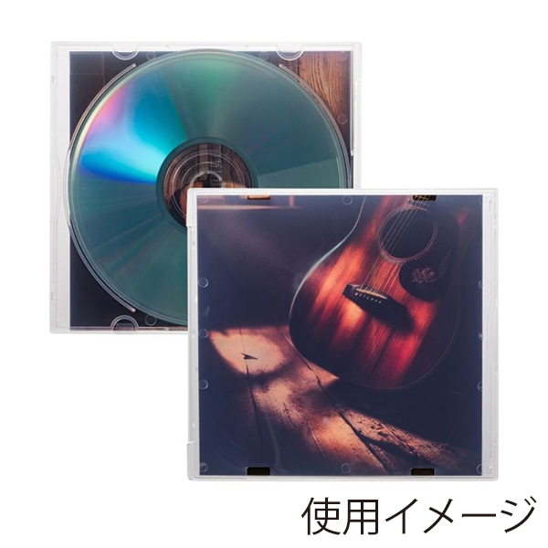 サンワサプライ Blu-ray・DVD・CDケース ソフトタイプ 1枚収納 FCD-PUS10CL 1個（ご注文単位1個）【直送品】