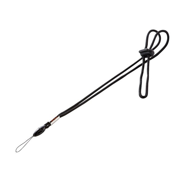 サンワサプライ ネックストラップ 細紐 ブラック DG-ST15BK 1束（ご注文単位1束）【直送品】