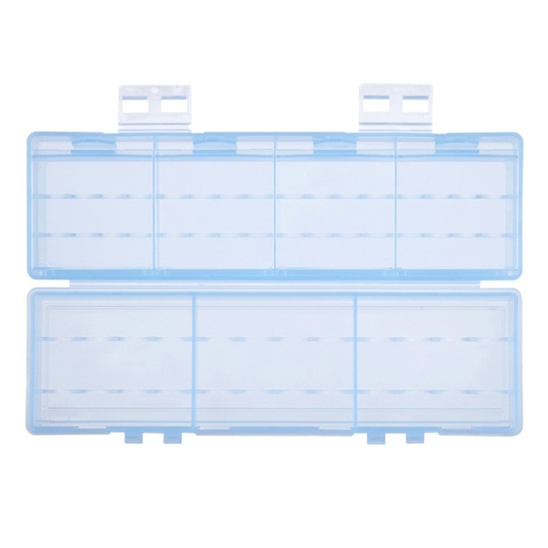 サンワサプライ 電池ケース 単3形・単4形対応 大容量タイプ ブルー DG-BT6BL 1個（ご注文単位1個）【直送品】