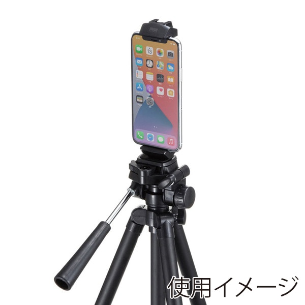 サンワサプライ 三脚ホルダー スマホ・タブレット対応 DG-CAM25 1個（ご注文単位1個）【直送品】