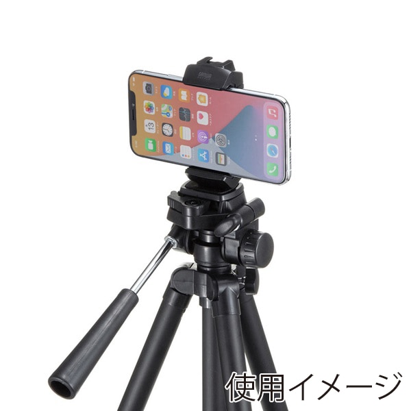 サンワサプライ 三脚ホルダー スマホ・タブレット対応 DG-CAM25 1個（ご注文単位1個）【直送品】
