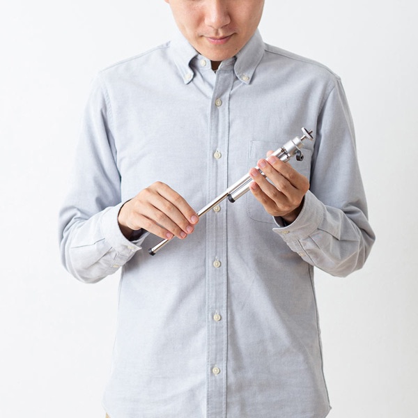 サンワサプライ コンパクトスタンド 3段タイプ DG-CAM26 1個（ご注文単位1個）【直送品】