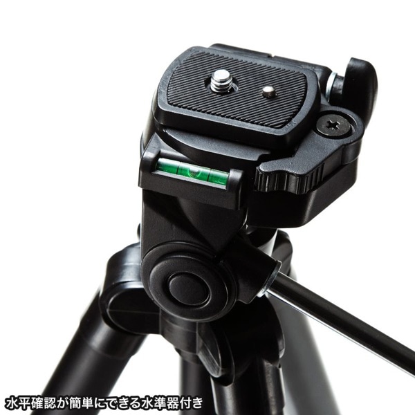 サンワサプライ マルチスタンド 三脚 4段タイプ DG-CAM22N 1個（ご注文単位1個）【直送品】