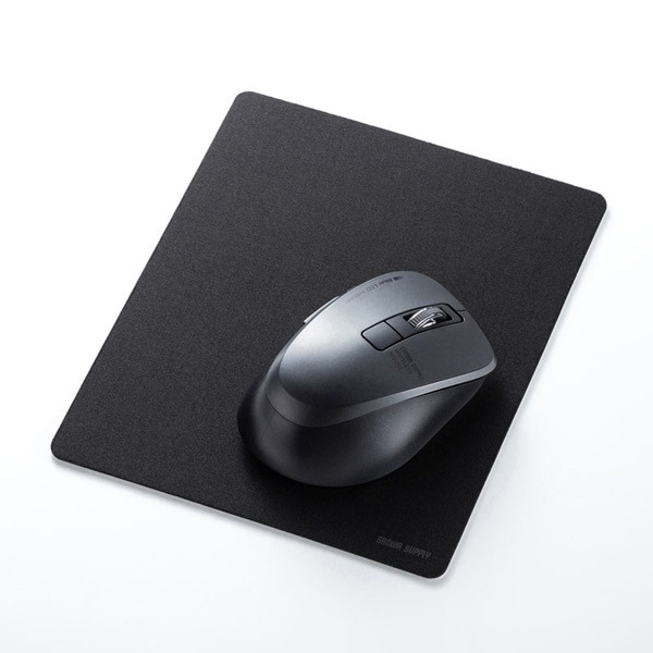 サンワサプライ ずれないマウスパッド Mサイズ ブラック MPD-NS6BK-M 1個（ご注文単位1個）【直送品】