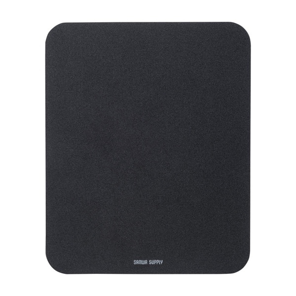 サンワサプライ 抗菌マウスパッド ブラック MPD-AM1BK 1個（ご注文単位1個）【直送品】