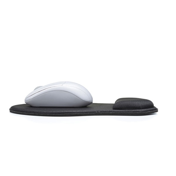 サンワサプライ 低反発リストレスト付きマウスパッド 抗菌 MPD-MU4BK 1個（ご注文単位1個）【直送品】