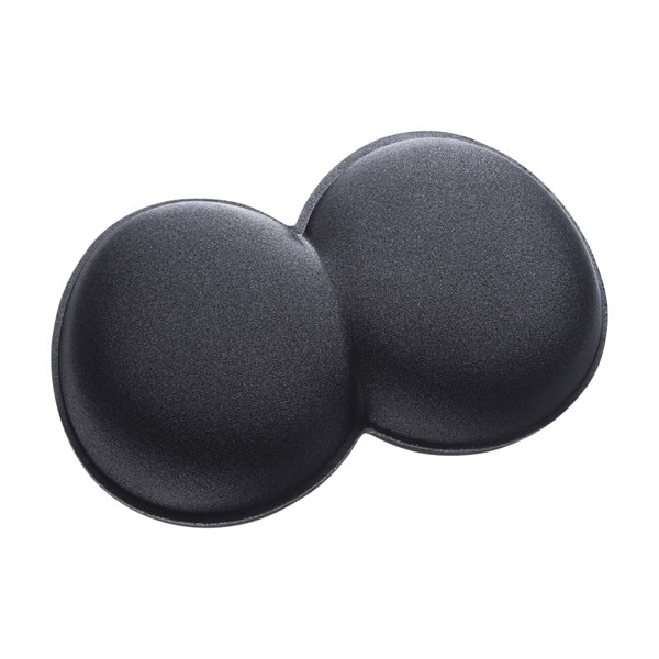 サンワサプライ 低反発リストレスト 抗菌 マウス用 TOK-MU5BK 1個（ご注文単位1個）【直送品】