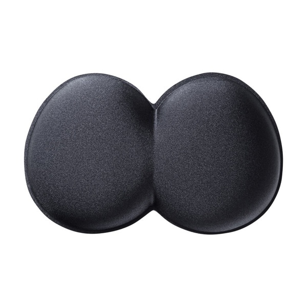 サンワサプライ 低反発リストレスト 抗菌 マウス用 TOK-MU5BK 1個（ご注文単位1個）【直送品】