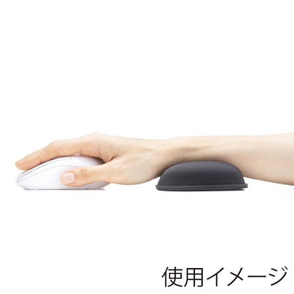 サンワサプライ 低反発リストレスト 抗菌 マウス用 TOK-MU5BK 1個（ご注文単位1個）【直送品】