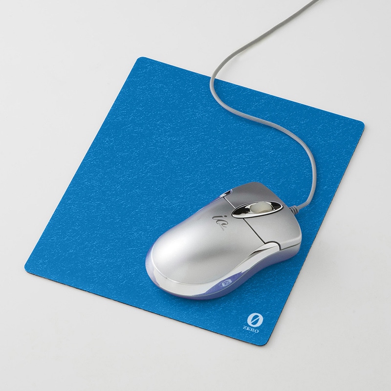 サンワサプライ ベーシックマウスパッド　ZERO ブルー MPD-OP53BLN 1個（ご注文単位1個）【直送品】