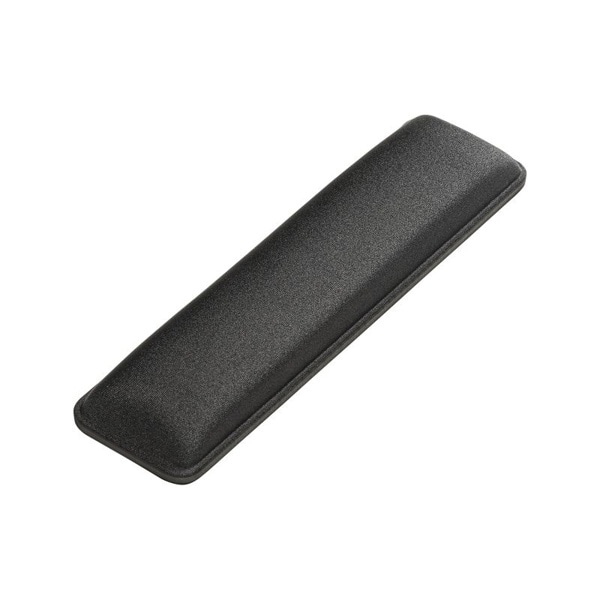 サンワサプライ 低反発リストレスト 抗菌 キーボード用 W300mm ブラック TOK-MU6BK-M 1個（ご注文単位1個）【直送品】