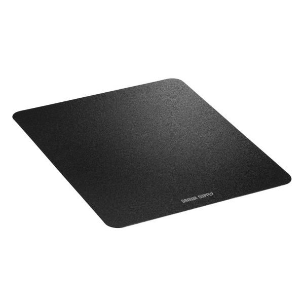 サンワサプライ 抗菌マウスパッド ハード Sサイズ ブラック MPD-AM2BK-S 1個(ご注文単位1個)【直送品】